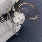 ¡®Dream¡¯CLOVER 25MM SILVER BIG CLOVER NECKLACE