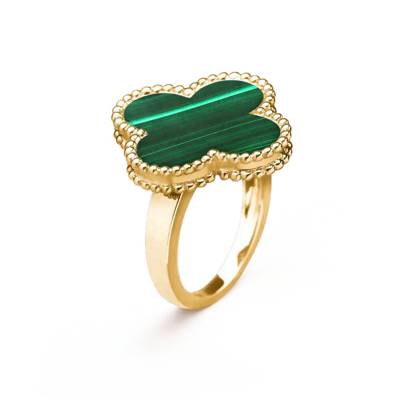 ®ドリーム® クローバーマラカイトリング