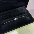 „Dream“CLOVER EINZELNE BLUMENARMBAND SILBER