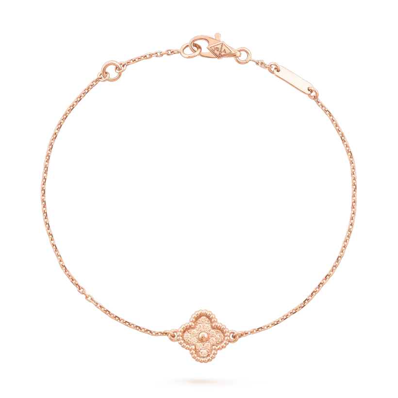 "Dream" Kleeblatt-Einzelblumenarmband