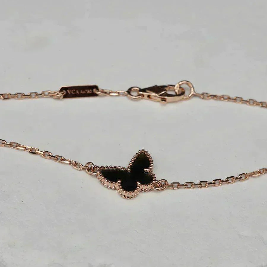 ¡®Dream¡¯BUTTERFLY ONYX  BUTTERFLY BRACELET