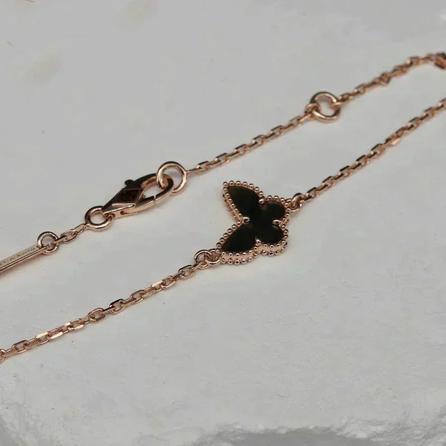 ¡®Dream¡¯BUTTERFLY ONYX  BUTTERFLY BRACELET