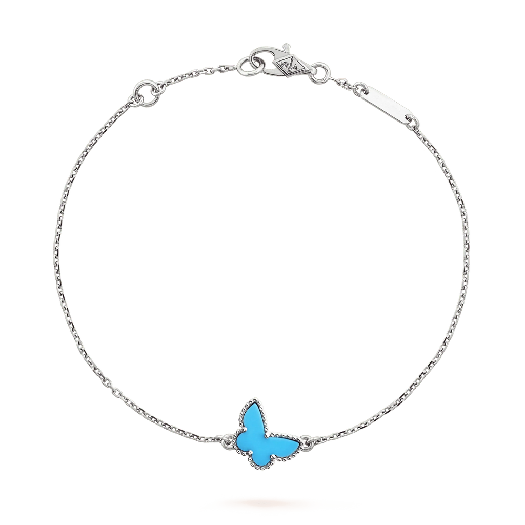¡®Dream¡¯BUTTERFLY TURQUOISE BUTTERFLY BRACELET SILVER