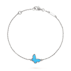 ¡®Dream¡¯BUTTERFLY TURQUOISE BUTTERFLY BRACELET SILVER