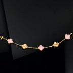 [Dream]New  CLOVER 5 MOTIFS  PINK MOP BRACELET COLLECTION