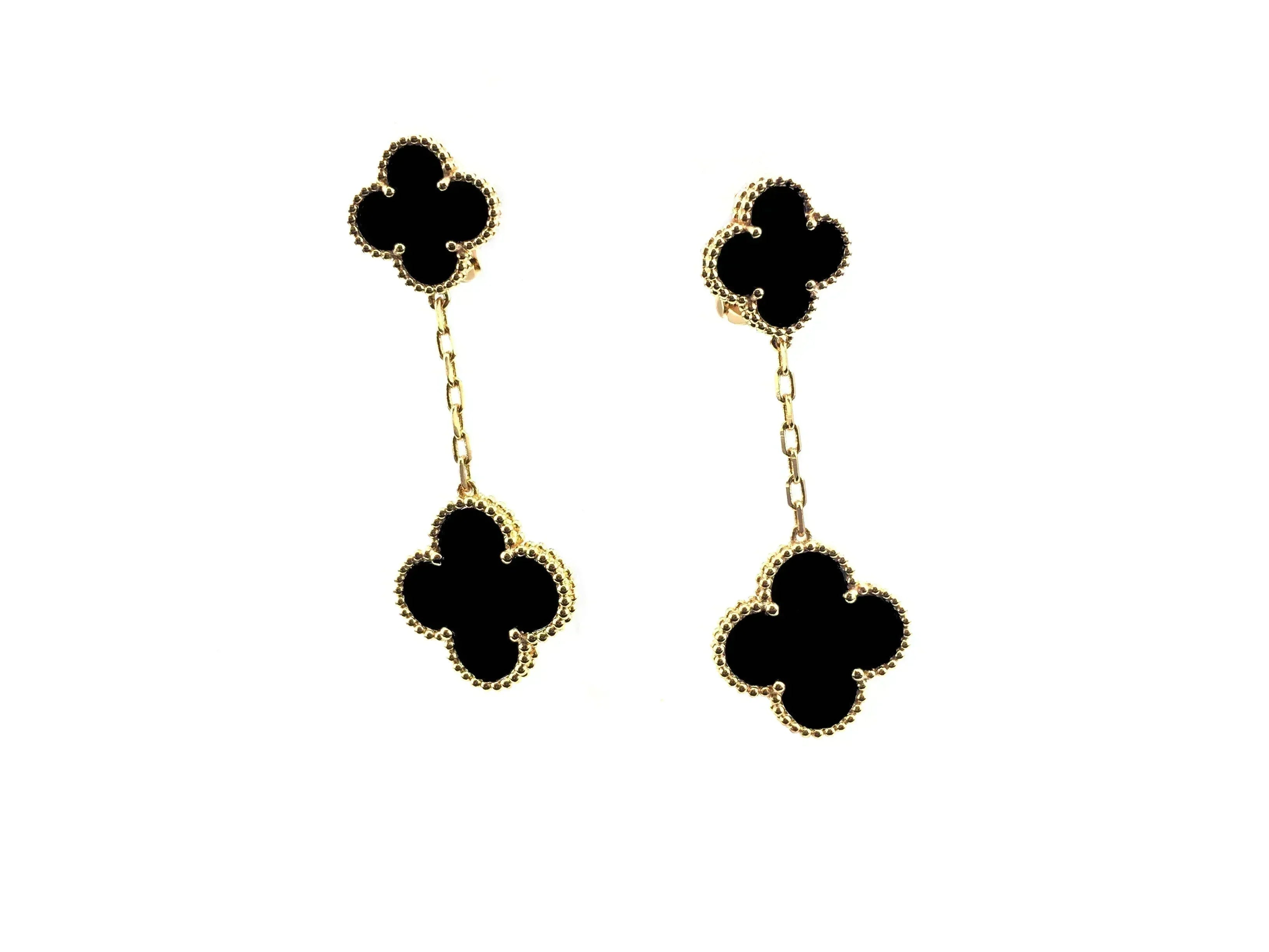 ¡®Dream¡¯CLOVER 2 MOTIFS  EARRINGS (MULTIPLE CHOICESC