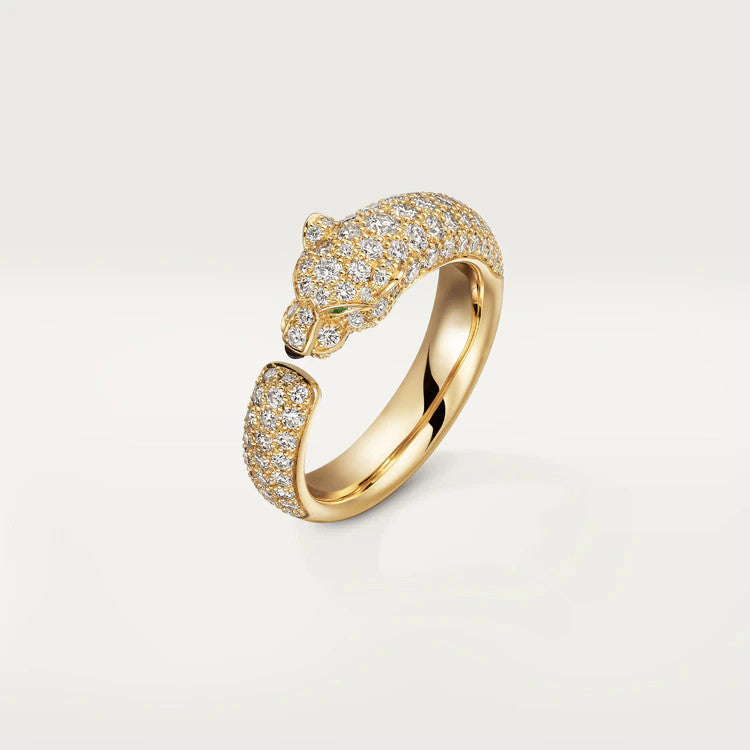 „Dream“ PANTHÈRE RING AUS ROSÉGOLD UND DIAMANTEN
