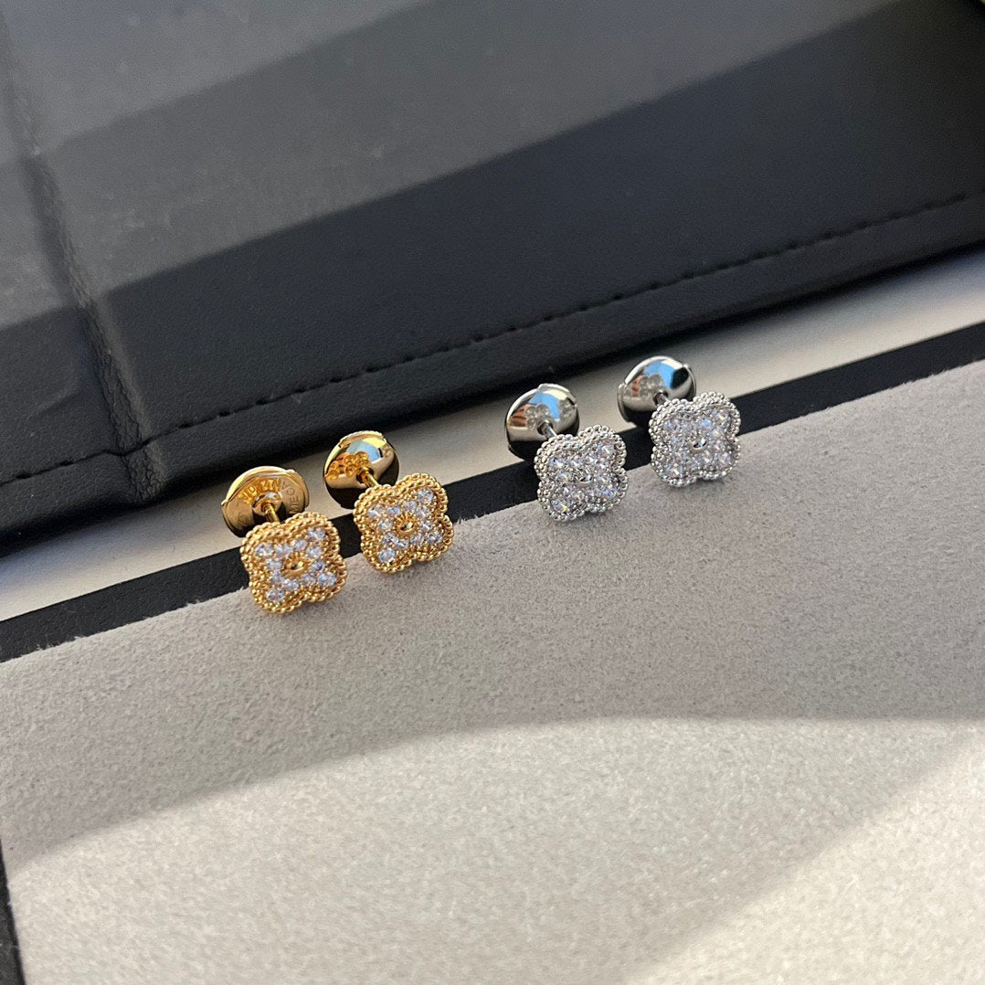 „Dream“CLOVER MINI DIAMANTOHRRINGE